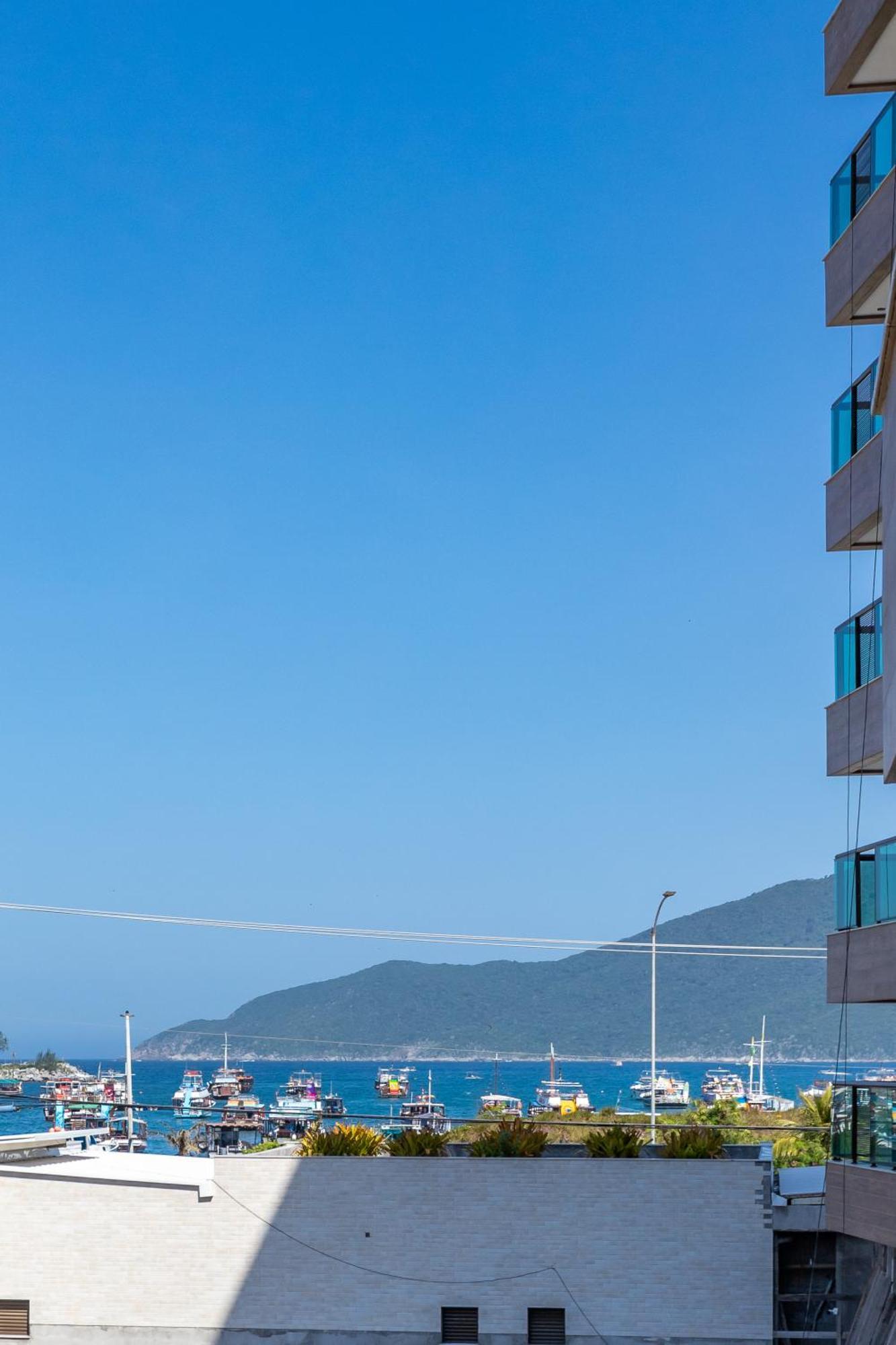 Condominio Club A 50M Praia Dos Anjos - Unidades Com 2 Quartos, Piscina, Estacionamento E Portaria 24H - Area De Lazer 3000M, Wi-Fi 600Mb, Churrasqueira E Cozinha Completa Arraial do Cabo Bilik gambar