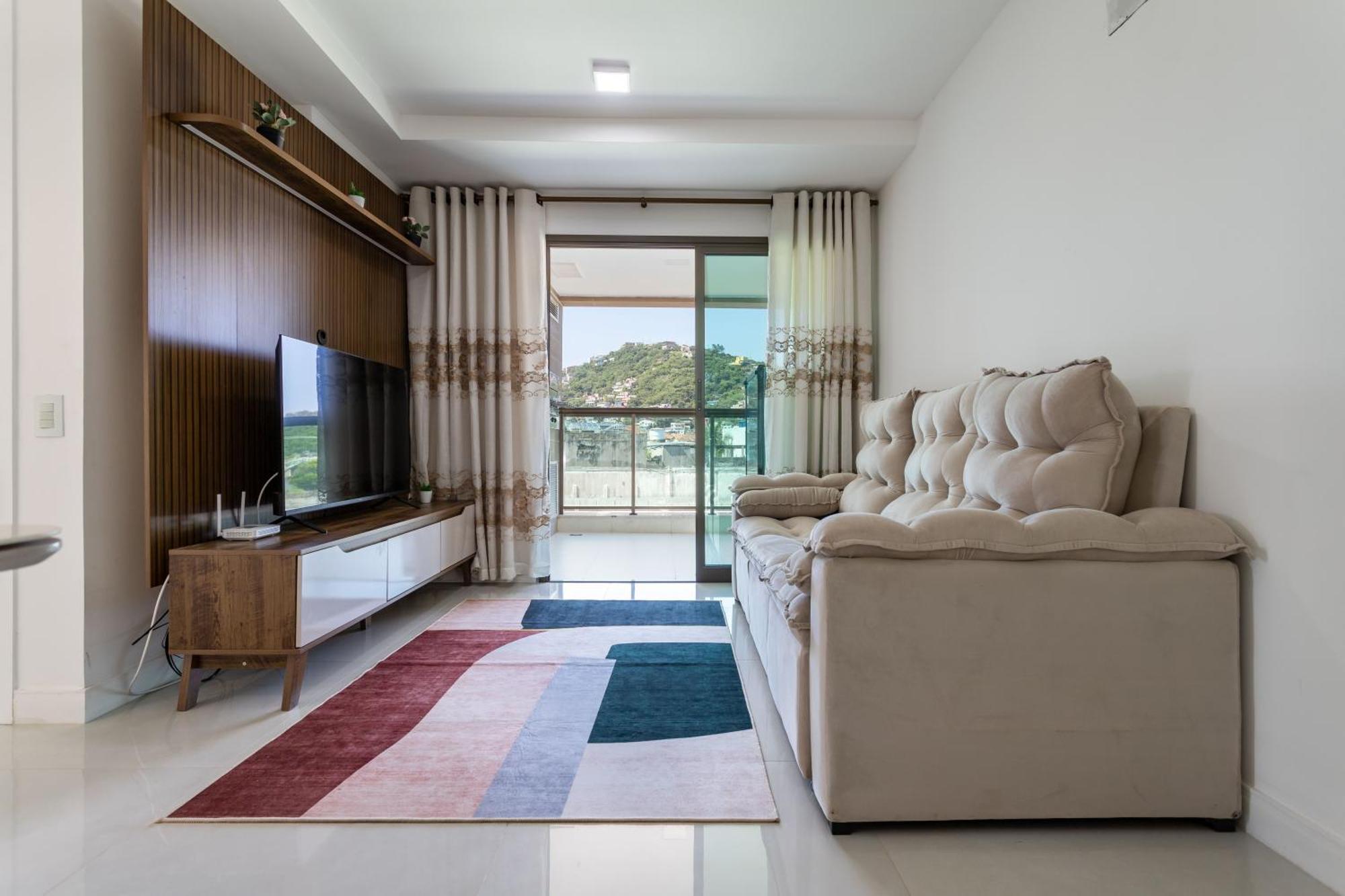 Condominio Club A 50M Praia Dos Anjos - Unidades Com 2 Quartos, Piscina, Estacionamento E Portaria 24H - Area De Lazer 3000M, Wi-Fi 600Mb, Churrasqueira E Cozinha Completa Arraial do Cabo Bilik gambar
