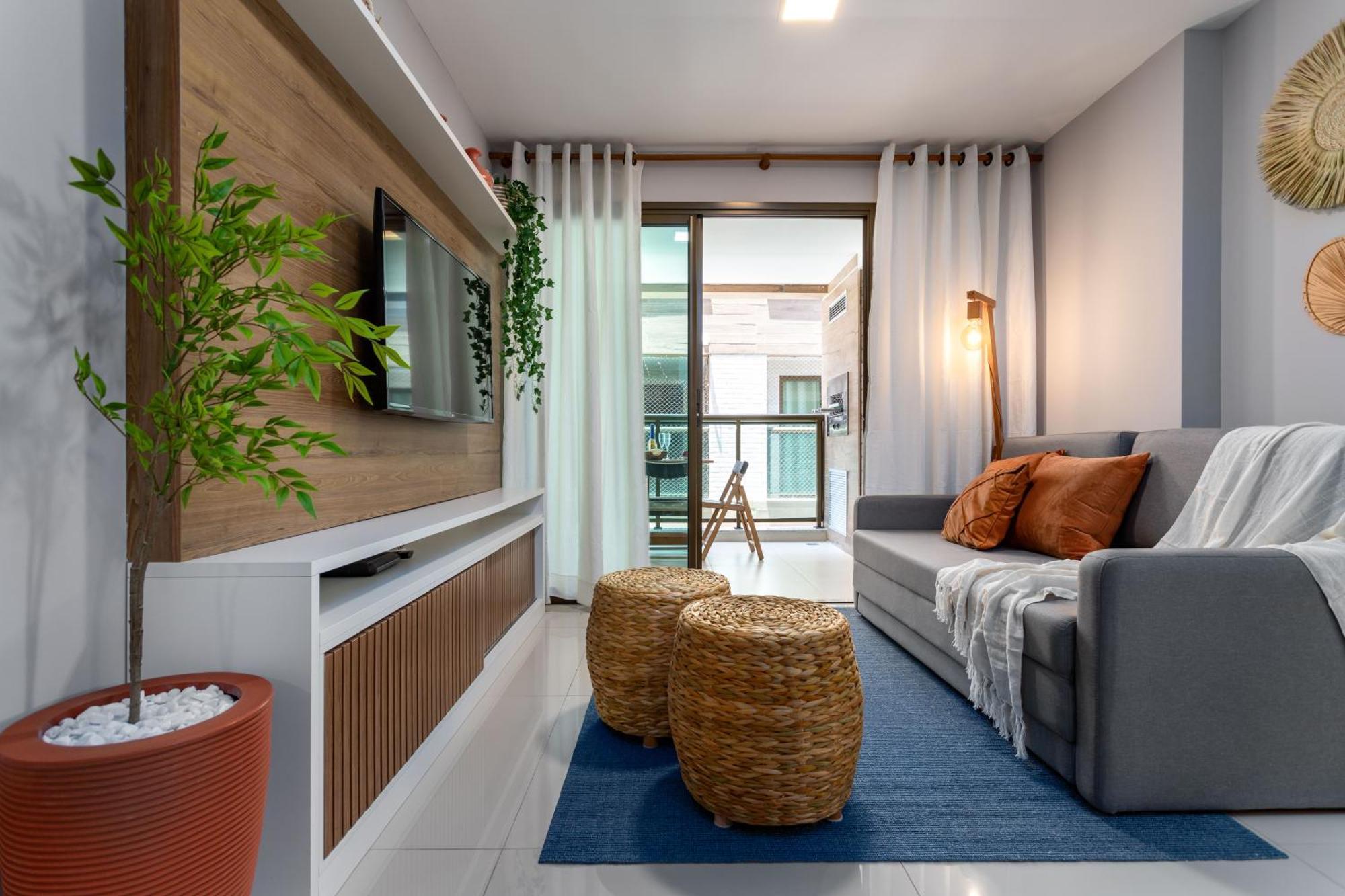 Condominio Club A 50M Praia Dos Anjos - Unidades Com 2 Quartos, Piscina, Estacionamento E Portaria 24H - Area De Lazer 3000M, Wi-Fi 600Mb, Churrasqueira E Cozinha Completa Arraial do Cabo Bilik gambar